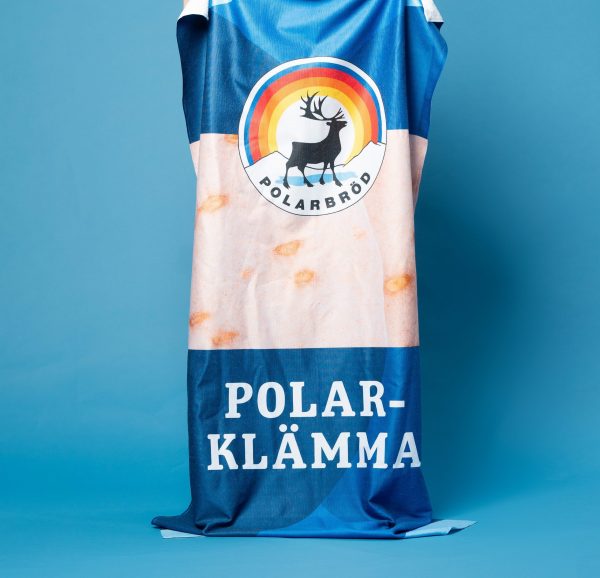 produktbild handduk med polarbröds logga